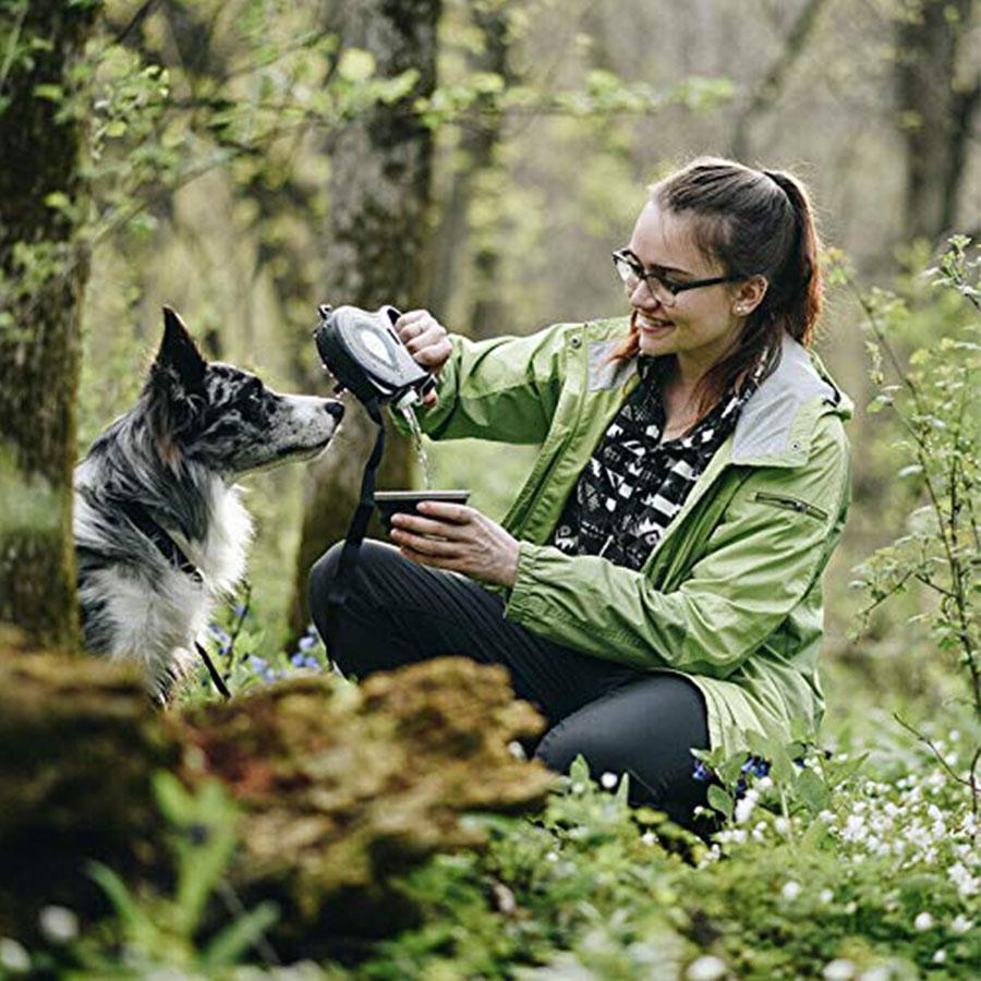 Pawlgo-Multi-Functional Dog Leash W/Built-In Water Bottle